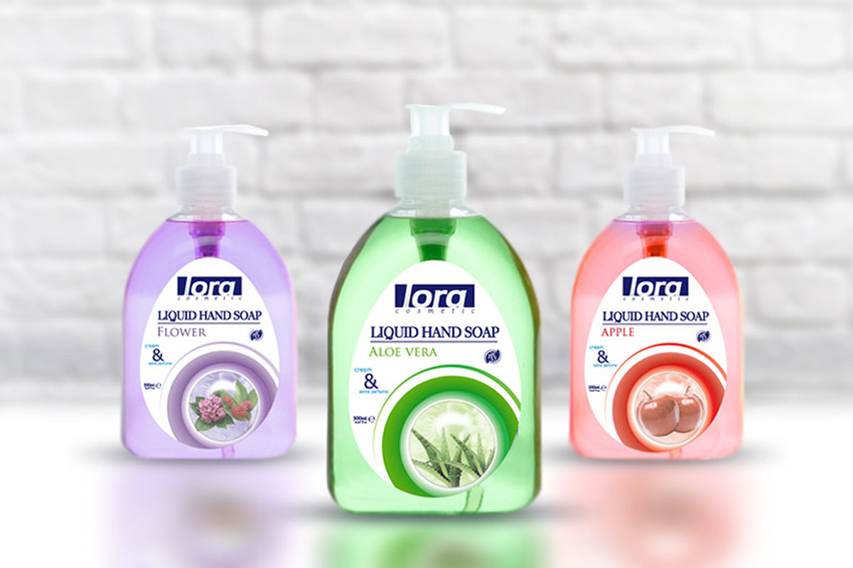 etiket tasarımı sıvı sabun